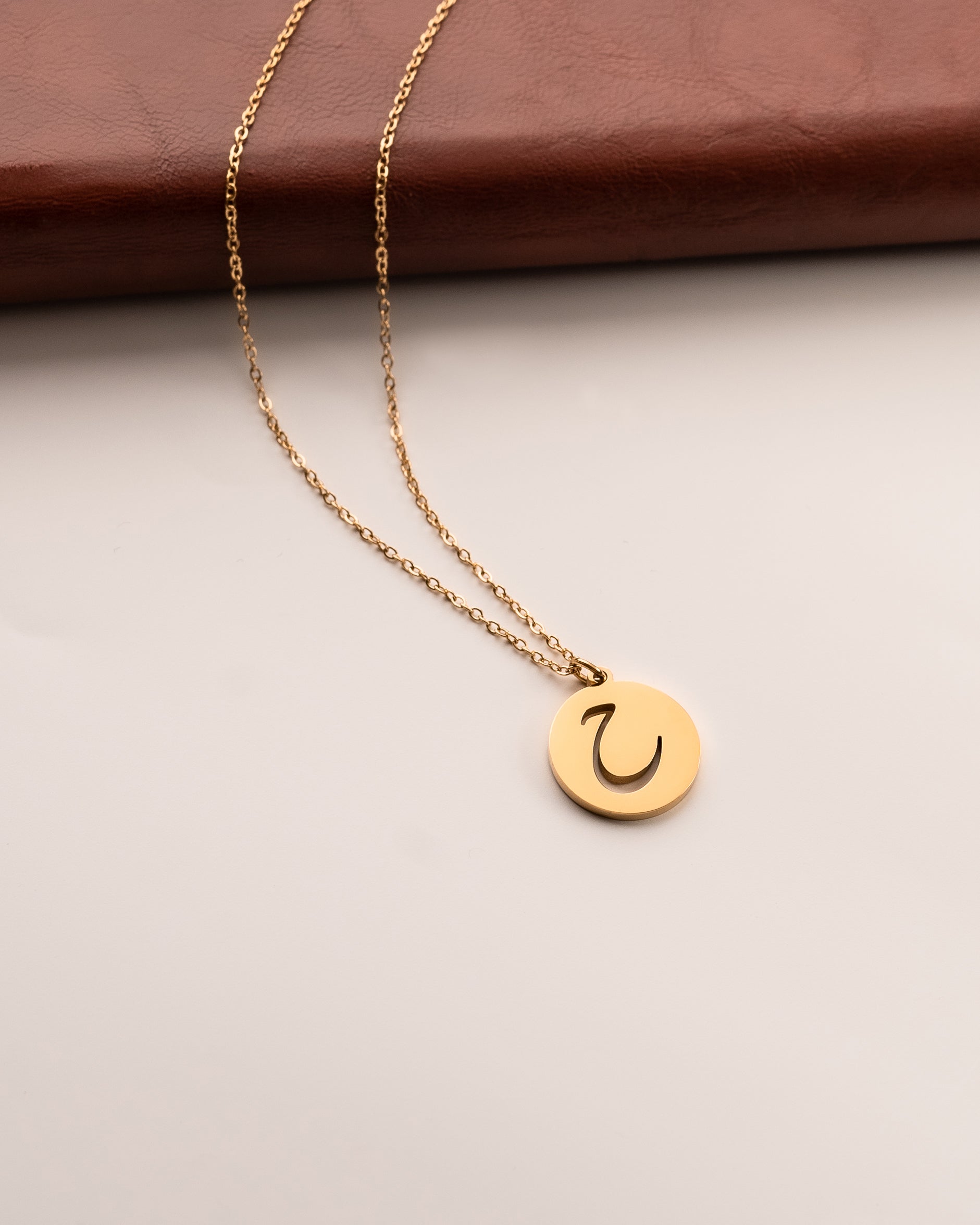 Arabic Initial Necklace ح