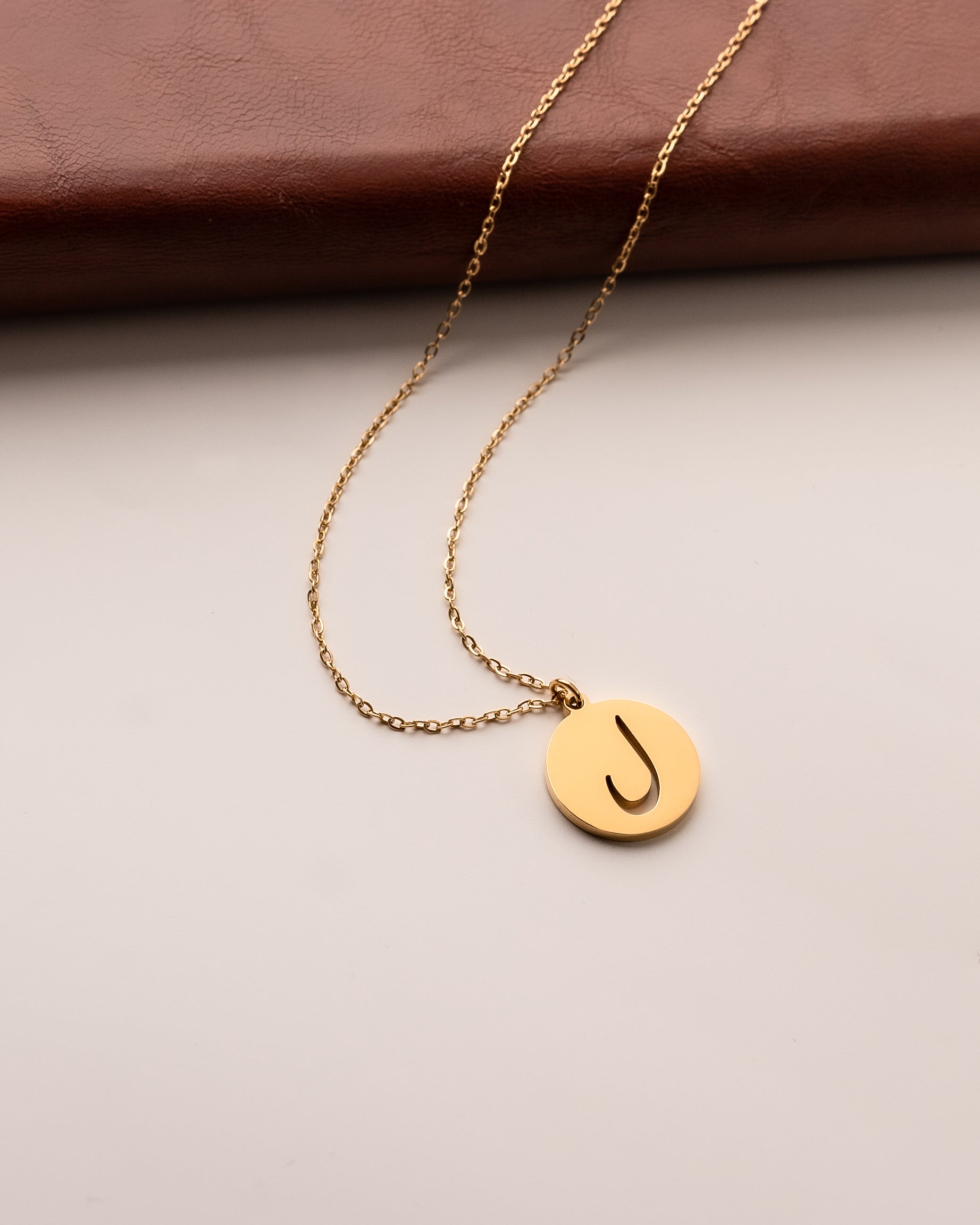 Arabic Initial Necklace ل