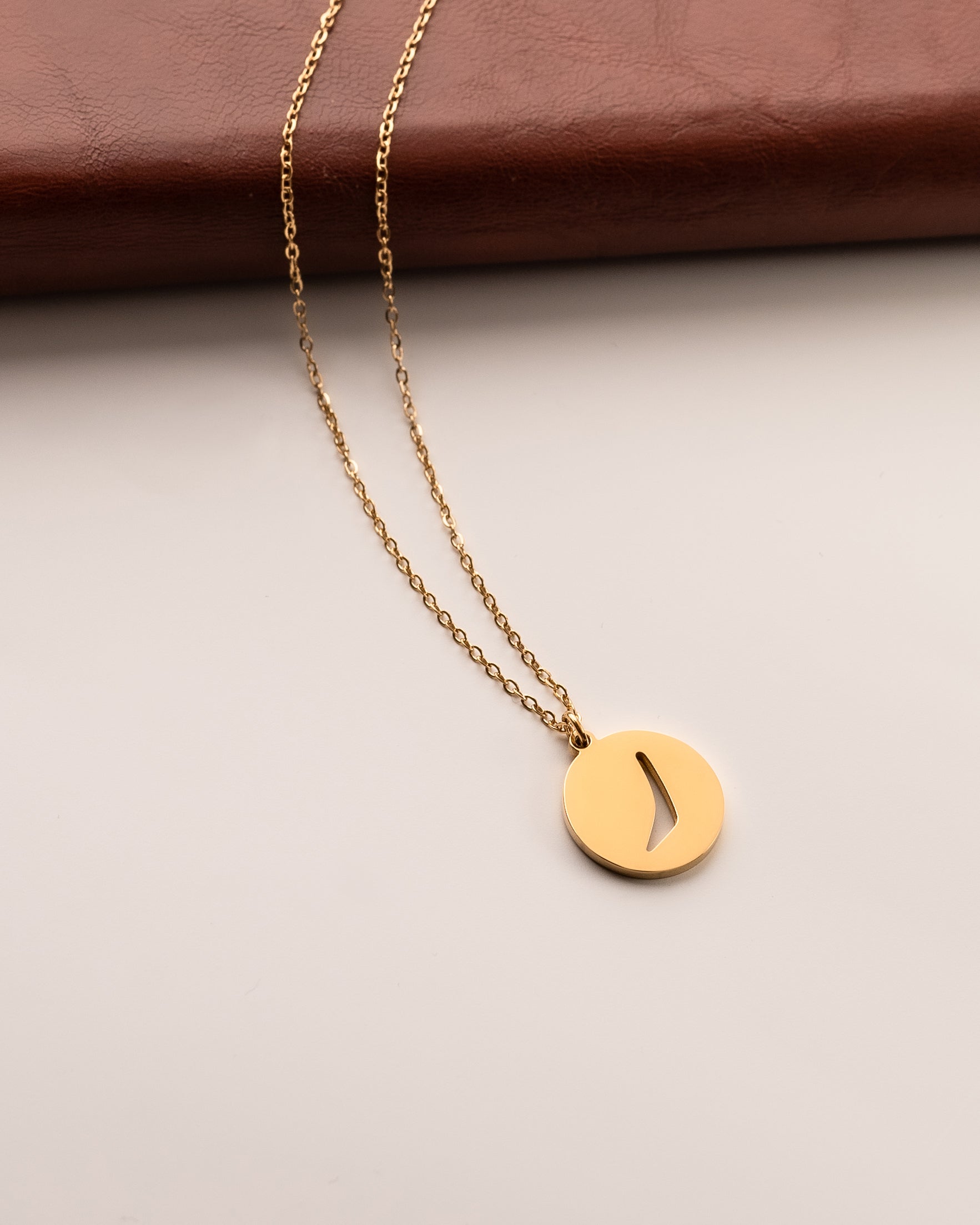Arabic Initial Necklace ر
