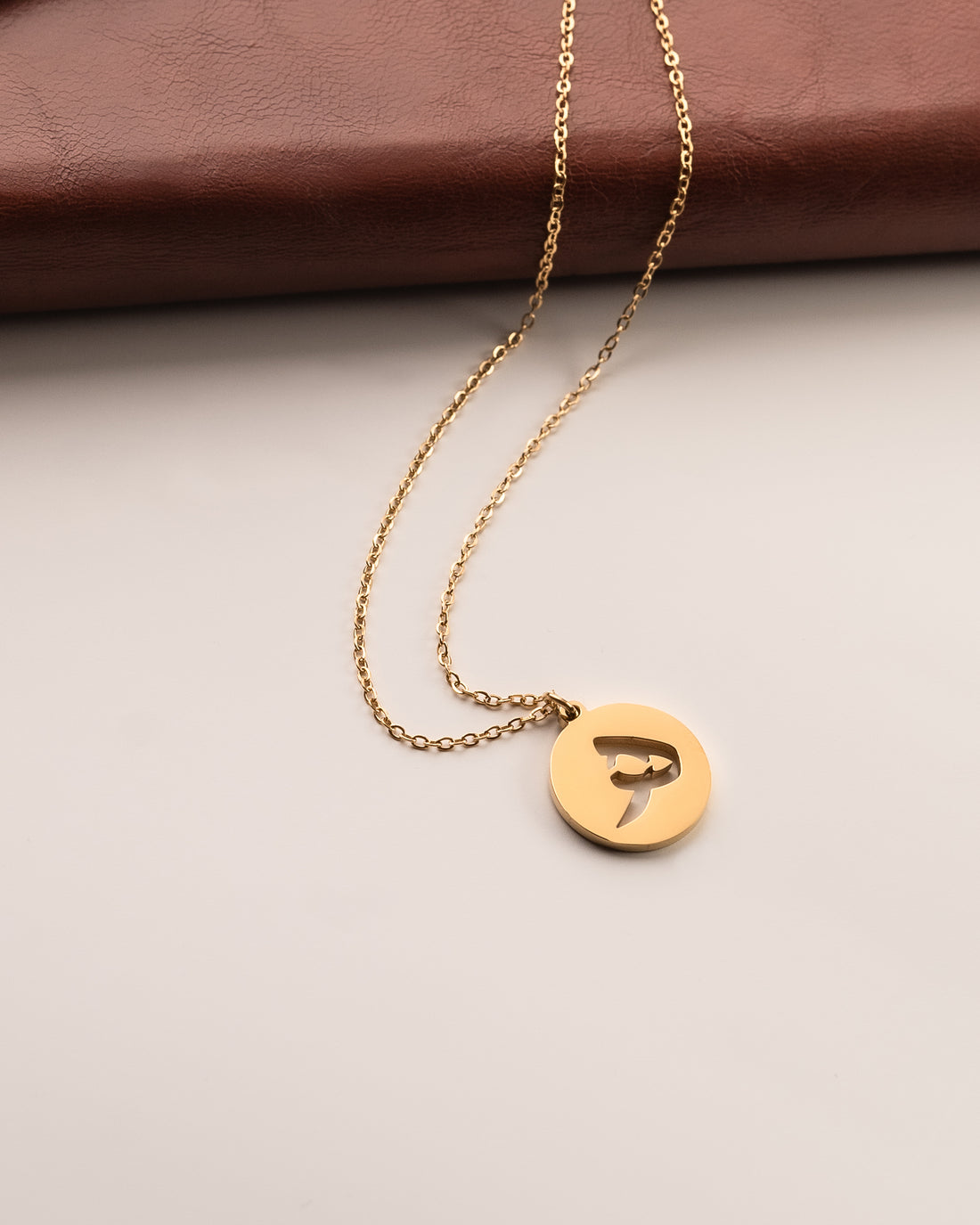 Arabic Initial Necklace ھ
