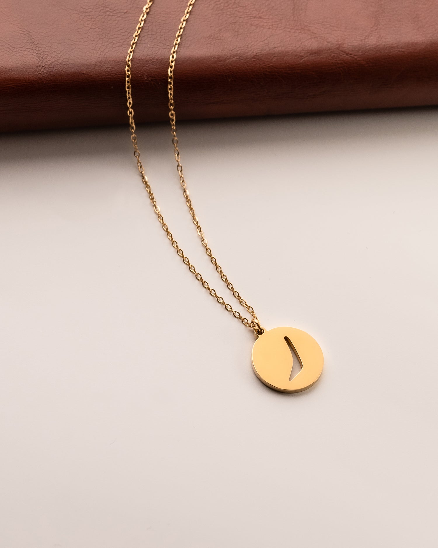 Arabic Initial Necklace ر