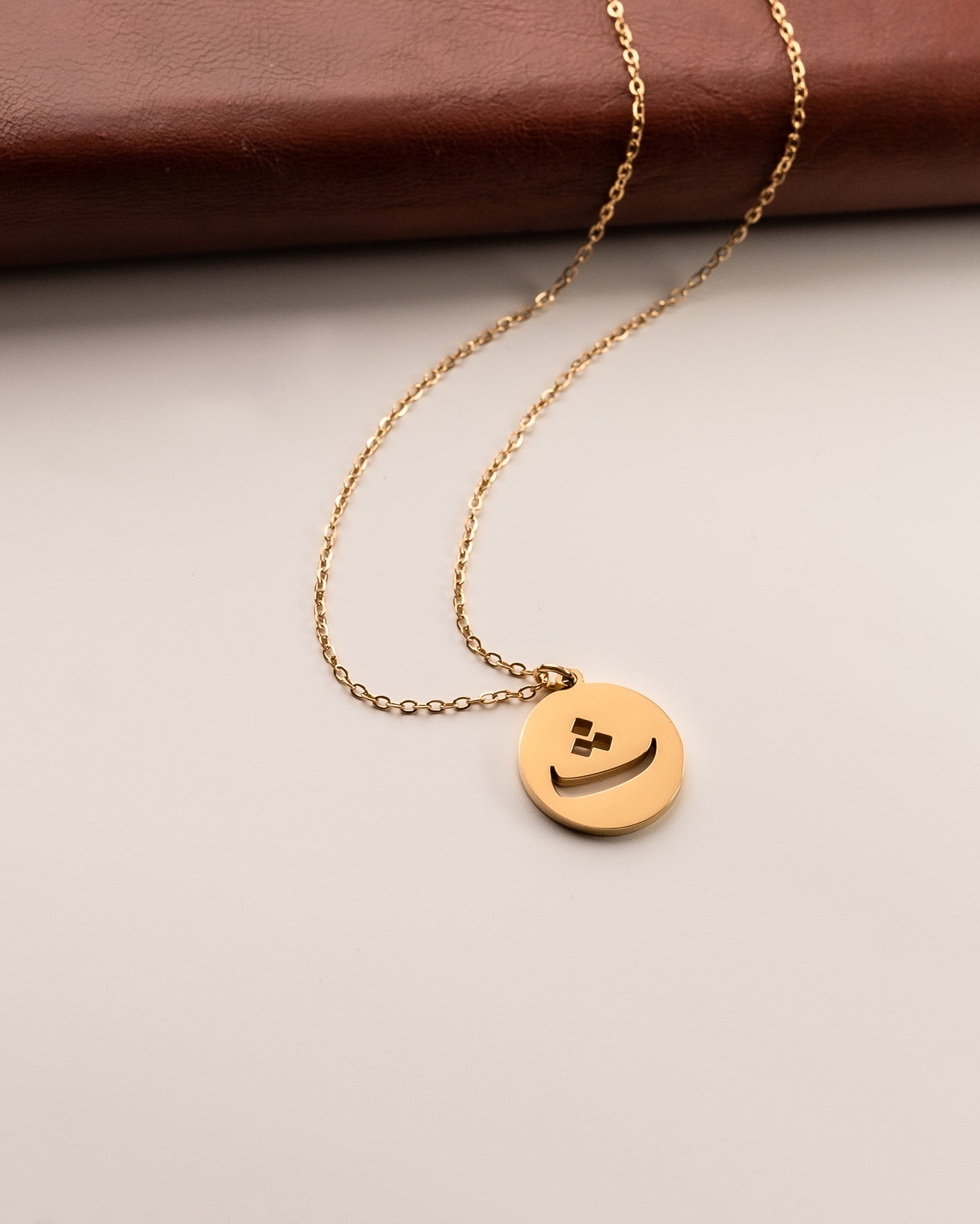 Arabic Initial Necklace ث