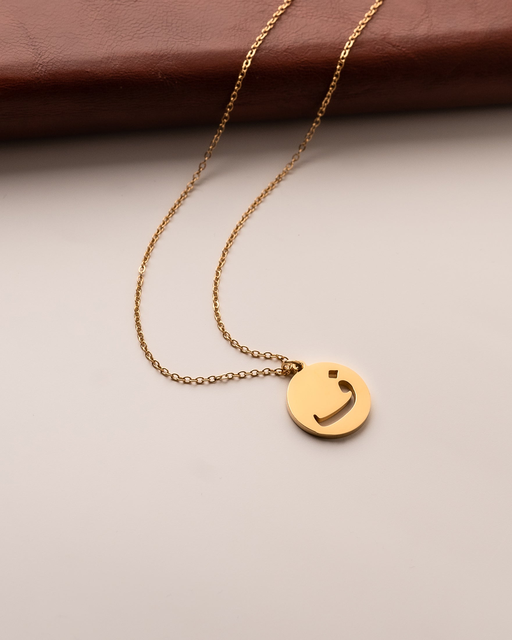 Arabic Initial Necklace ف
