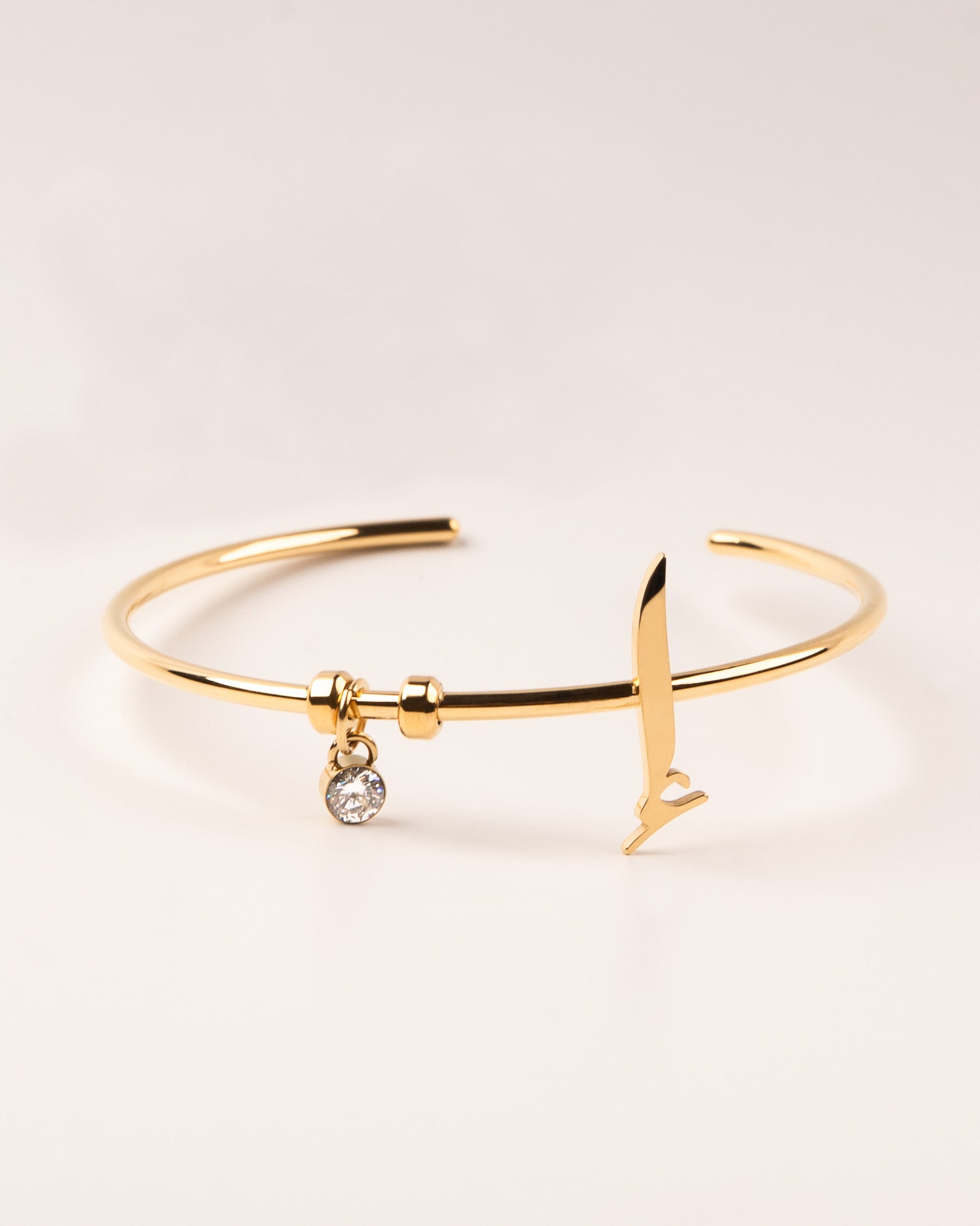Arabic Initial Bracelet إ