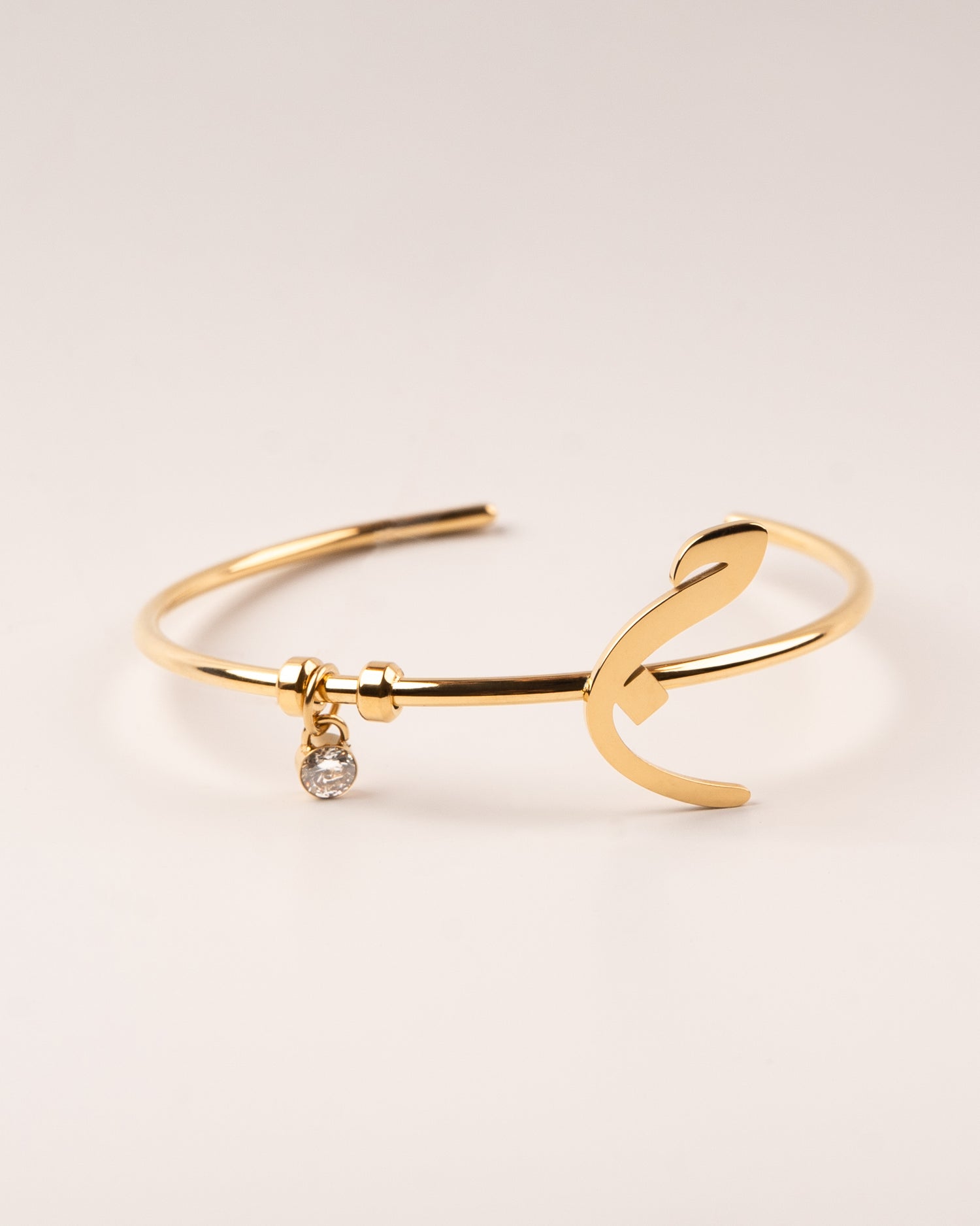 Arabic Initial Bracelet ج