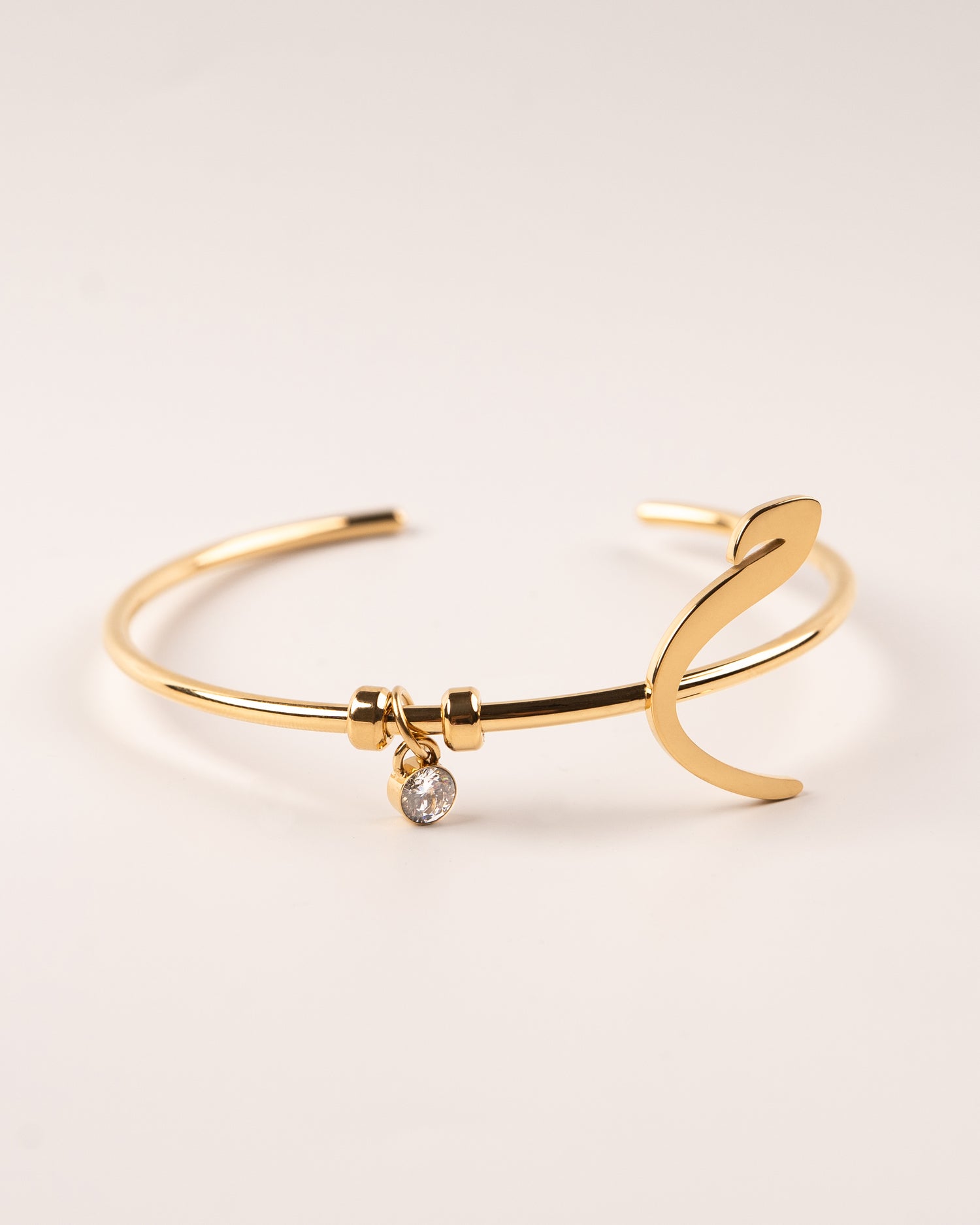 Arabic Initial Bracelet ح