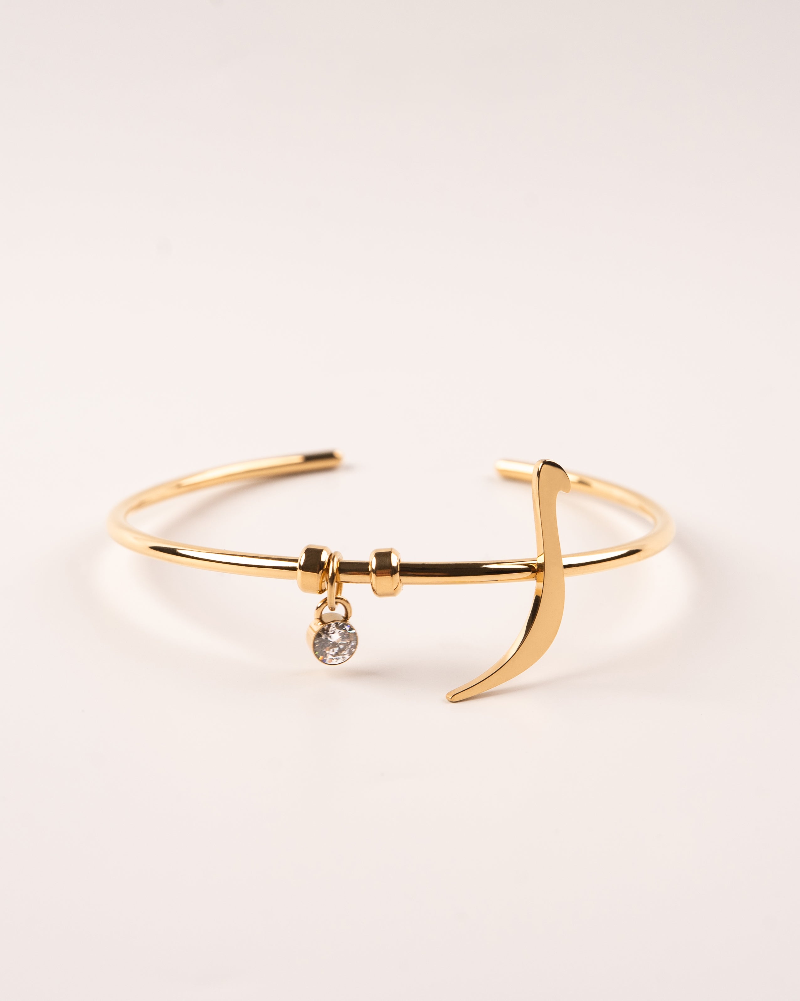 Arabic Initial Bracelet ر