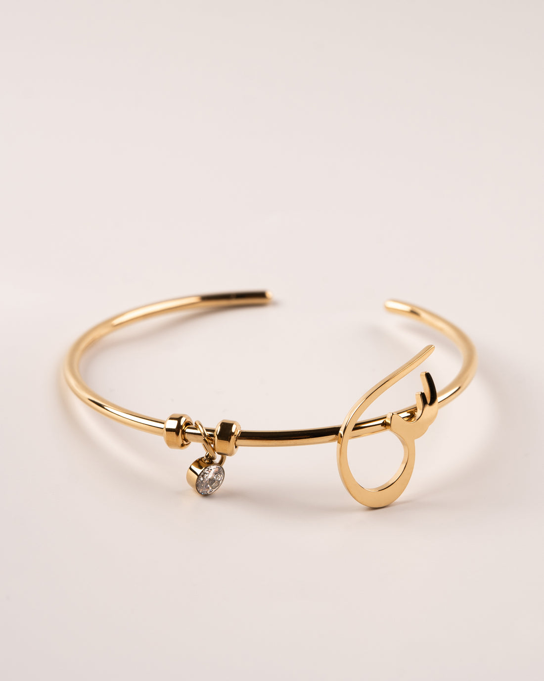 Arabic Initial Bracelet س