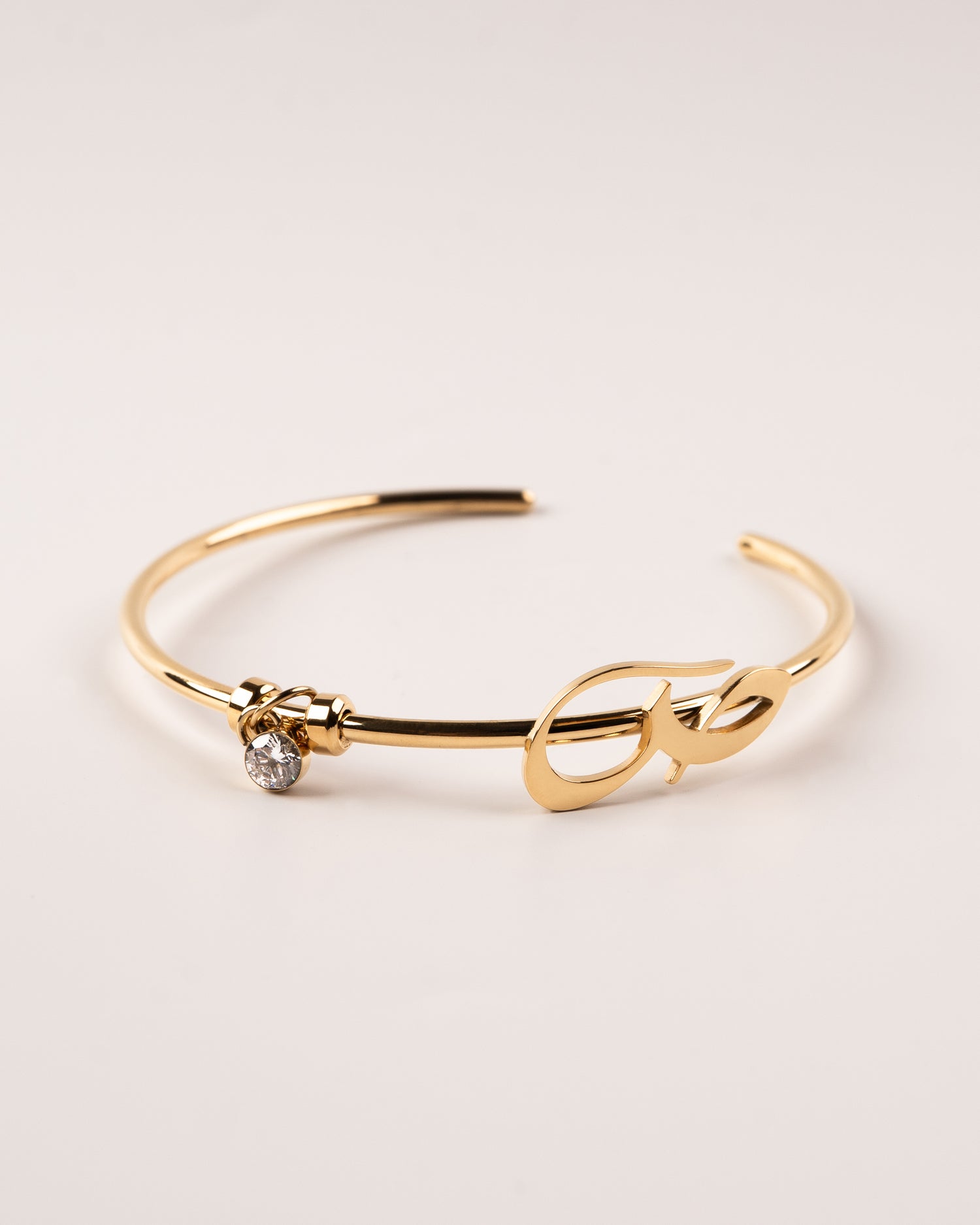 Arabic Initial Bracelet ص