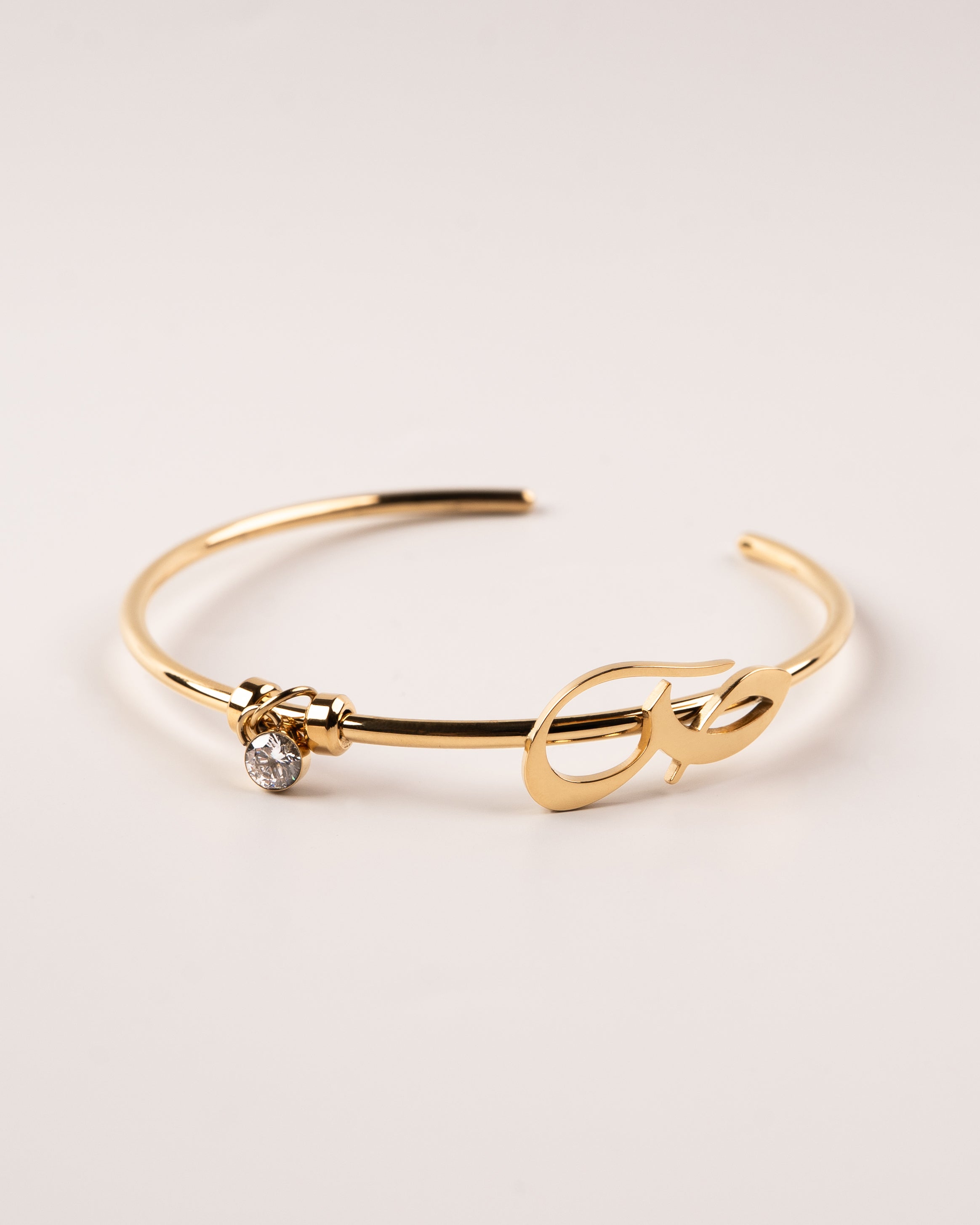 Arabic Initial Bracelet ص