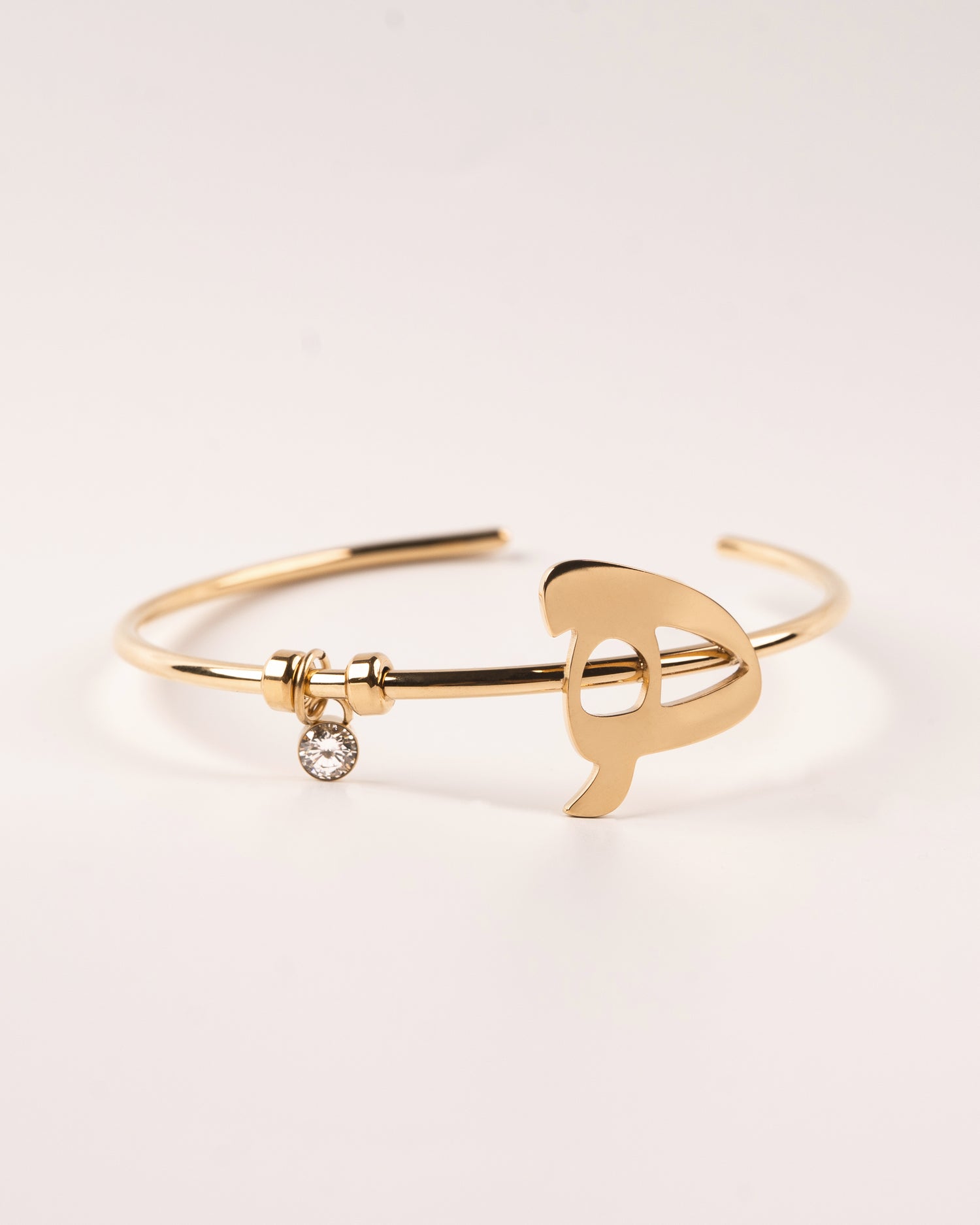 Arabic Initial Bracelet ھ